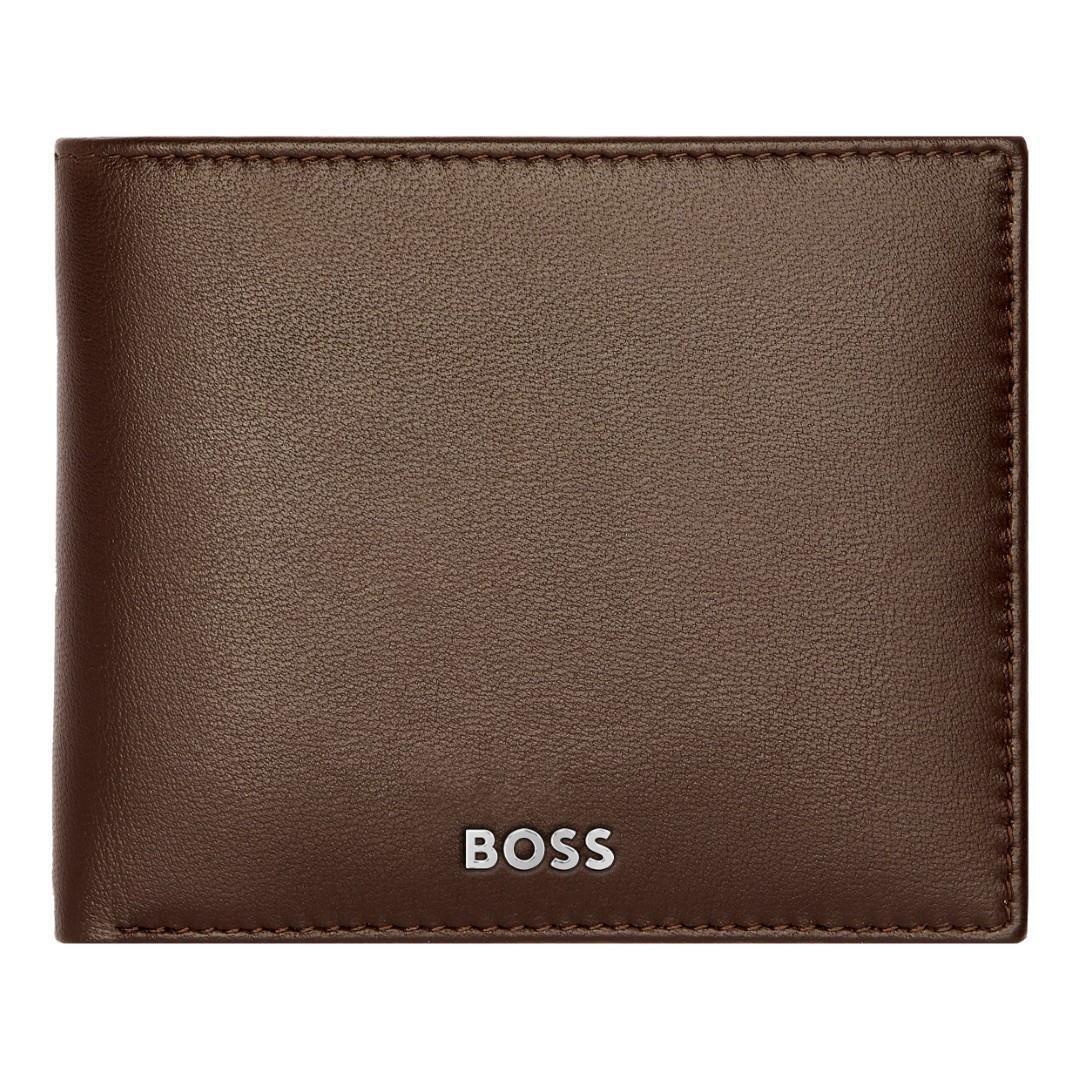 HUGO BOSS - Scheintasche Quer Clasic Smooth Brown Braun von HUGO BOSS