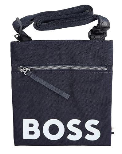 HUGO BOSS Tasche Schultertasche Crossover Crossbody Pixel S Zip Blau von HUGO BOSS