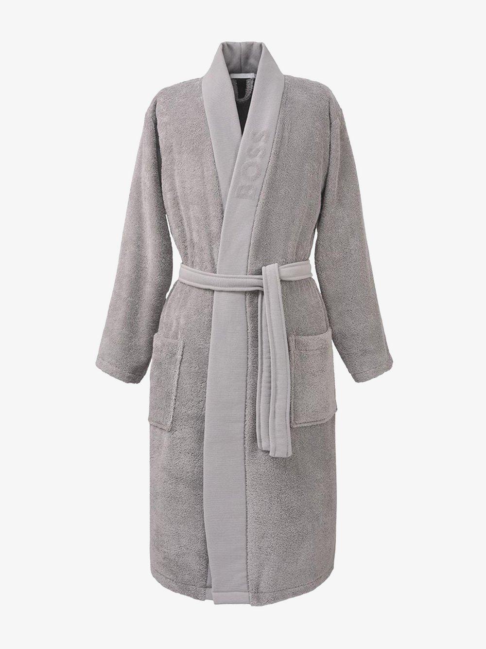 HUGO BOSS home Bademantel Herren Baumwolle, grau HUGO BOSS home Bademantel Herren Baumwolle, grau von HUGO BOSS