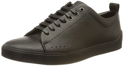 HUGO Herren Zero_Tenn_gr Sneaker, Black1, 40 EU von HUGO BOSS