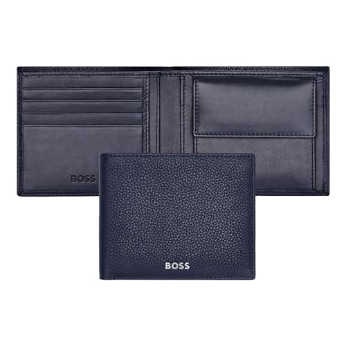 Hugo Boss Classic Grained Wallet Dark Blue von HUGO BOSS