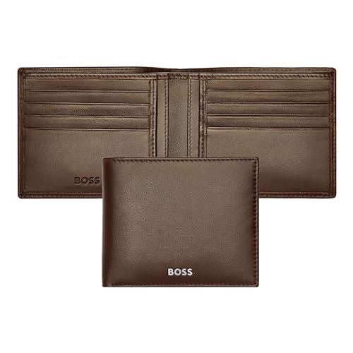 Hugo Boss Classic Smooth Card Case Brown von HUGO BOSS