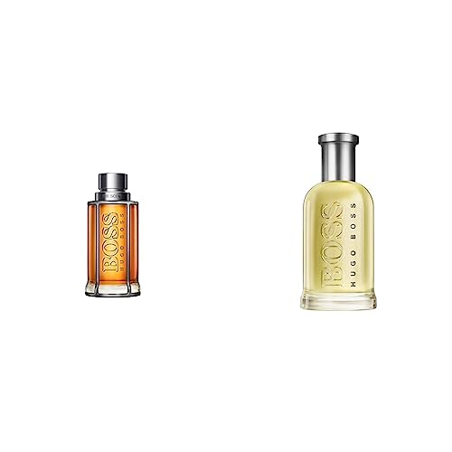 Hugo Boss Eau de Toilette für Männer, 100 ml & BOSS BOTTLED EDT 200ml von HUGO BOSS