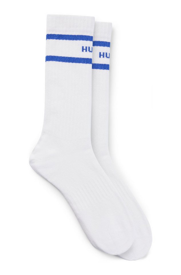 HUGO Blue Freizeitsocken 2P SK BLUE STRIPE CC (2-Paar) Unisex Sportsocken High von HUGO Blue