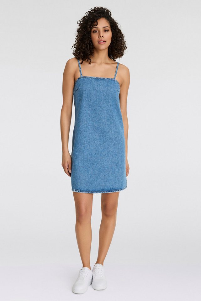 HUGO Blue Jeanskleid Garcy mit Spaghetti Trägern von HUGO Blue