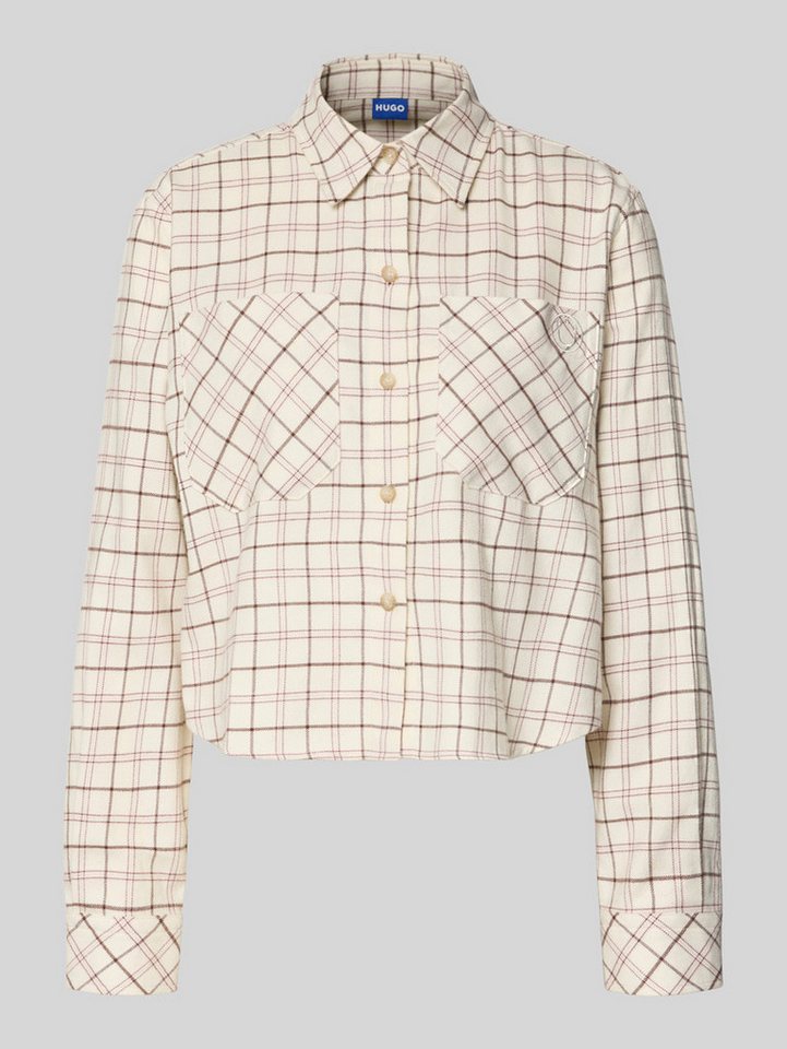 HUGO Blue Langarmbluse Ebitana_B 10274317 01 von HUGO Blue