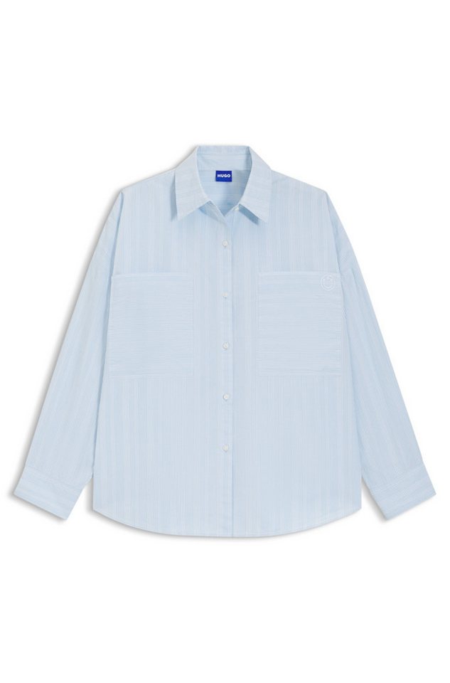 HUGO Blue Langarmbluse Edafnena_B 10274325 01 von HUGO Blue