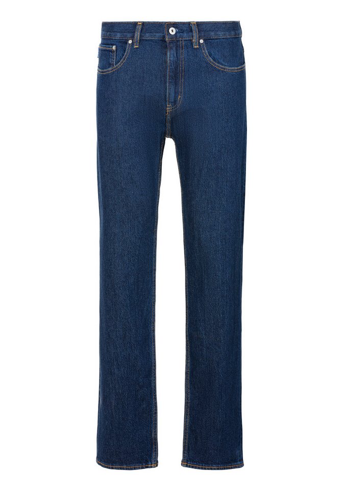 HUGO Blue Slim-fit-Jeans Ash mit Stone-washed-Finish von HUGO Blue