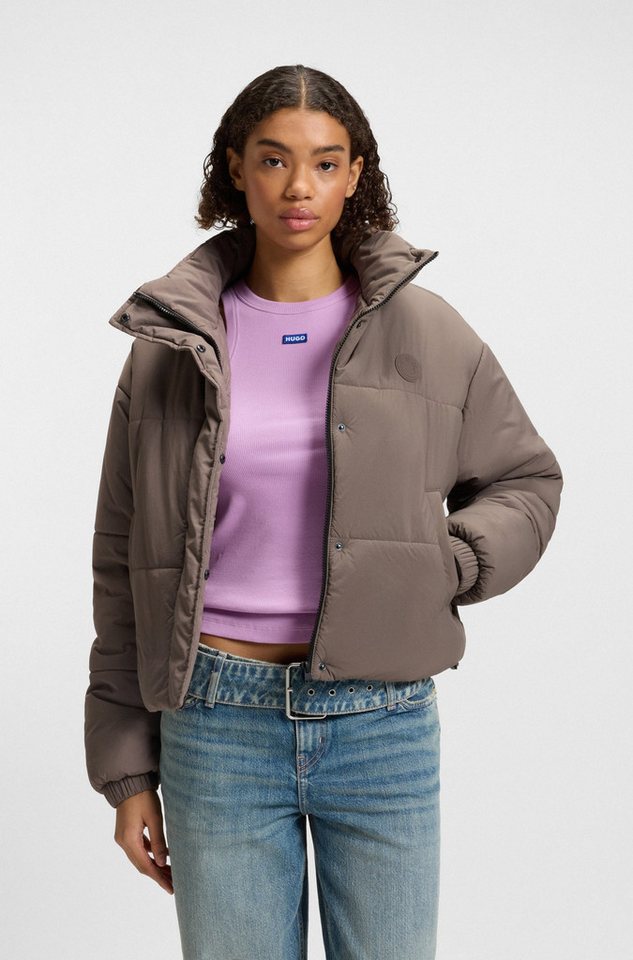 HUGO Blue Steppjacke Faren Relaxed Fit, mit verstellbarem Saum von HUGO Blue