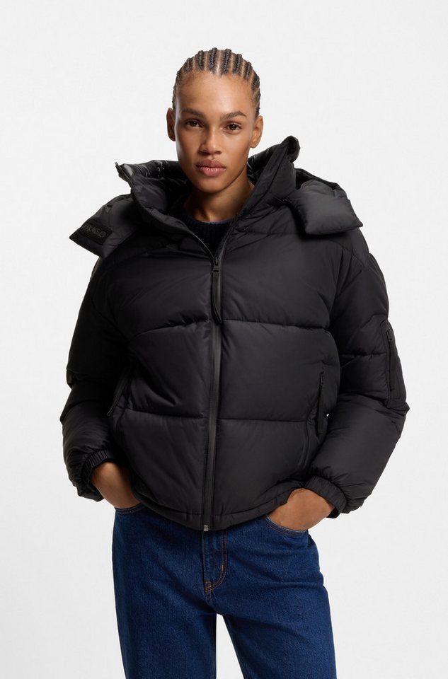 HUGO Blue Steppjacke Farida im Relaxed Fit mit verkürzter Länge von HUGO Blue