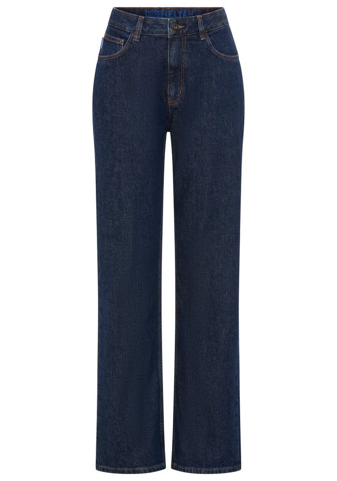 HUGO Blue Straight-Jeans Elyah mit extra Länge, Mid Rise von HUGO Blue
