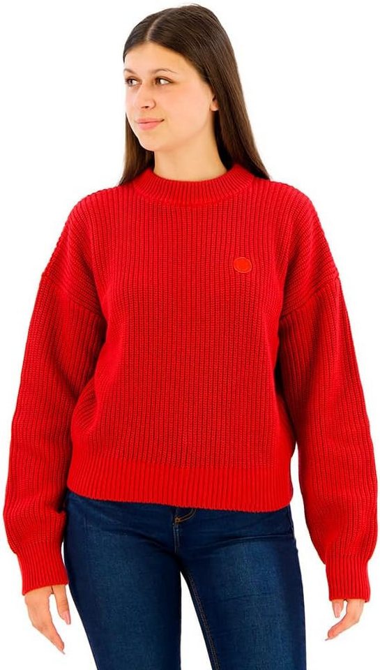 HUGO Blue Strickpullover Strickpullover mit Happy Hugo - Relaxed Fit von HUGO Blue