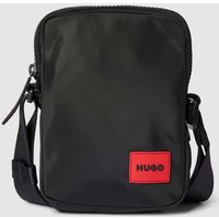 HUGO Umhängetasche mit Label-Patch in Black, Größe 1 HUGO Umhängetasche mit Label-Patch in Black, Größe 1 von HUGO