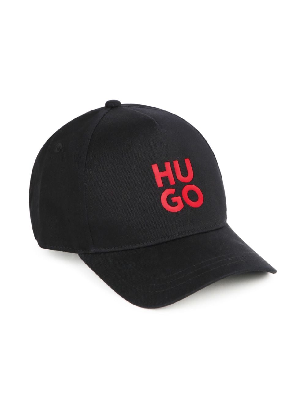 HUGO KIDS Baseballkappe mit Logo-Prägung - Schwarz von HUGO KIDS