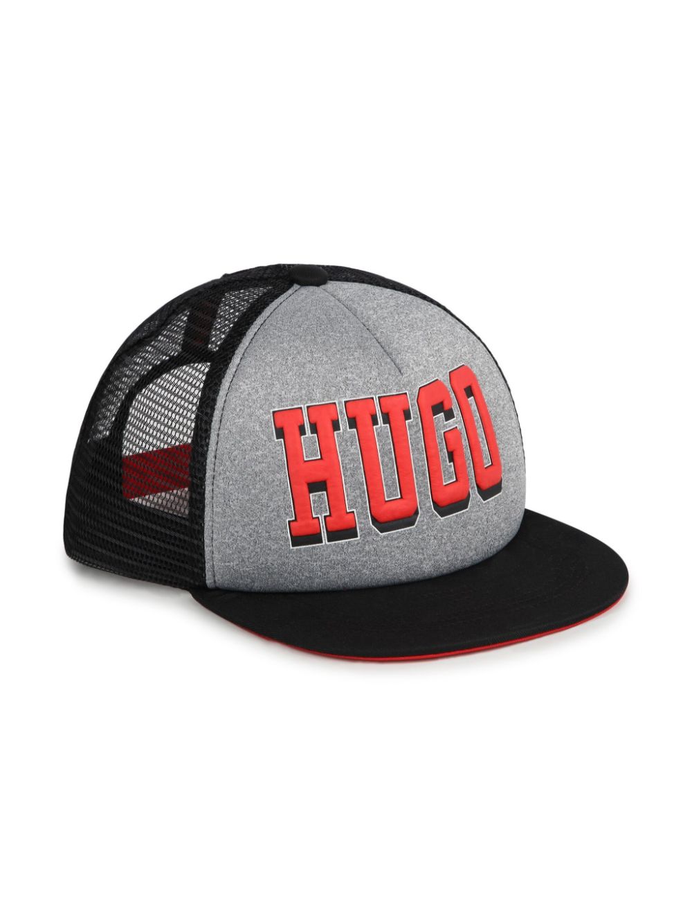 HUGO KIDS Baseballkappe mit Logo-Print - Schwarz von HUGO KIDS