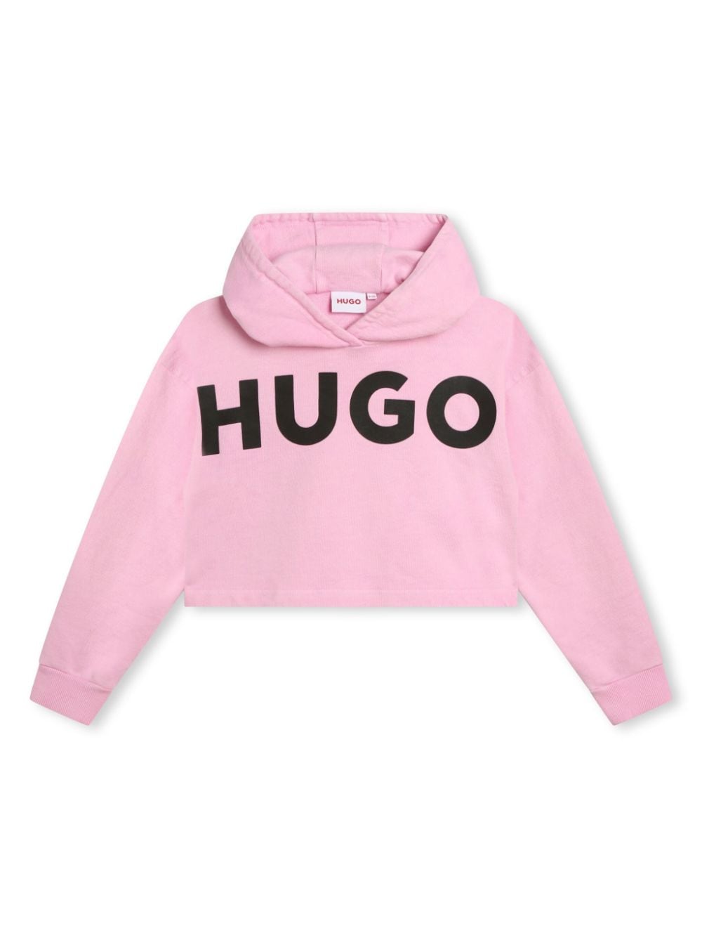 HUGO KIDS Hoodie mit Logo-Print - Rosa von HUGO KIDS