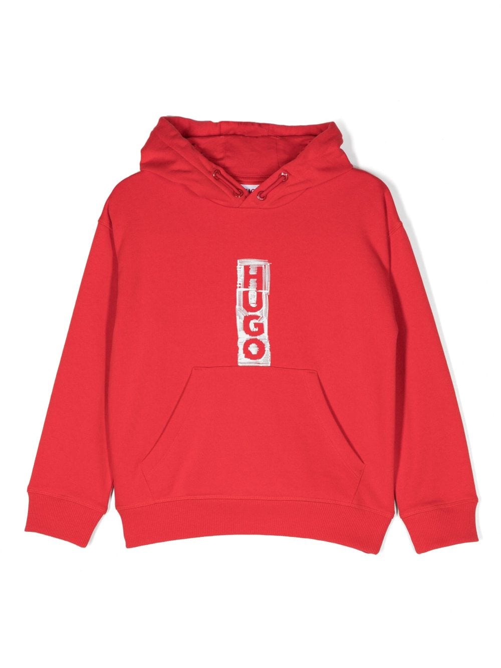 HUGO KIDS Hoodie mit Logo-Print - Rot von HUGO KIDS