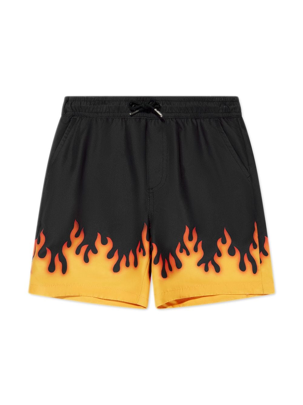 HUGO KIDS Shorts mit Flammen-Print - Schwarz von HUGO KIDS