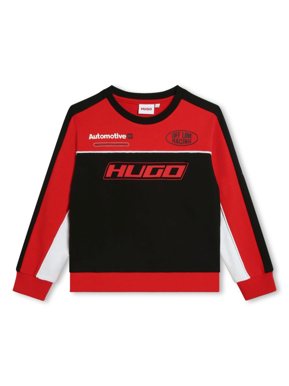 HUGO KIDS Sweatshirt mit Logo-Print - Rot von HUGO KIDS