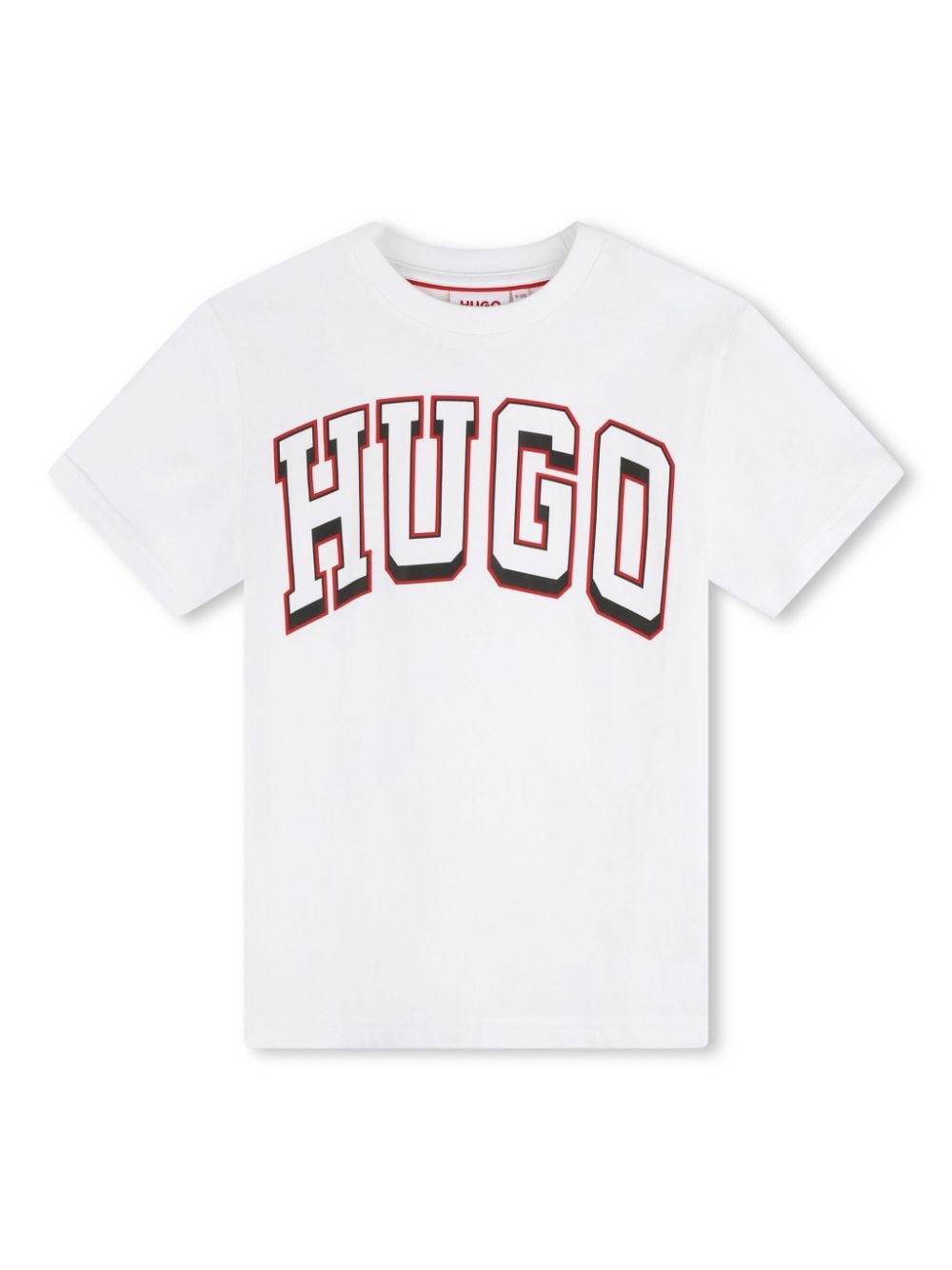 HUGO KIDS T-Shirt mit Logo-Print - Weiß von HUGO KIDS