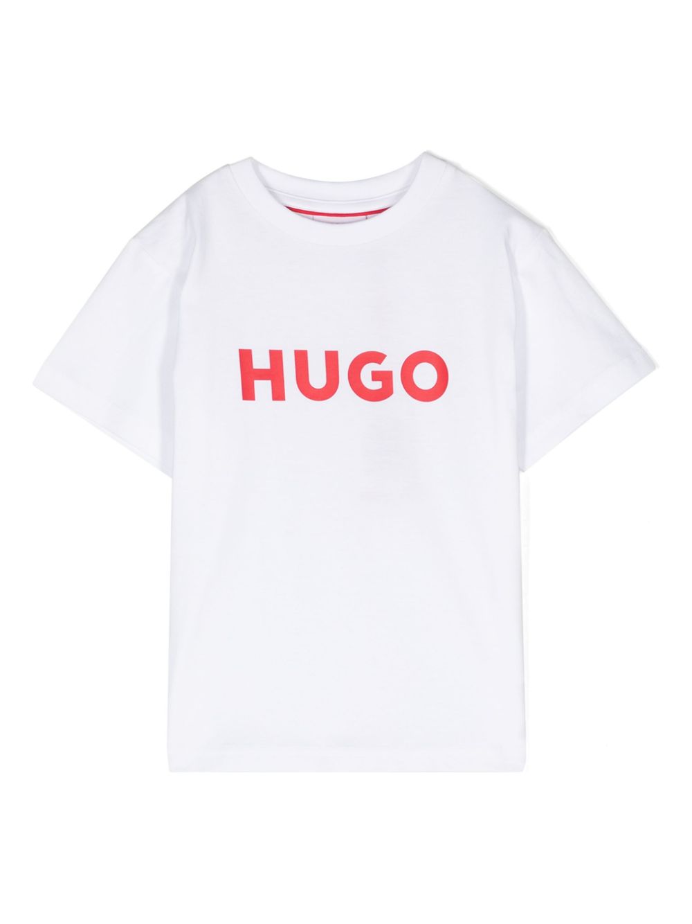 HUGO KIDS T-Shirt mit Logo-Print - Weiß von HUGO KIDS