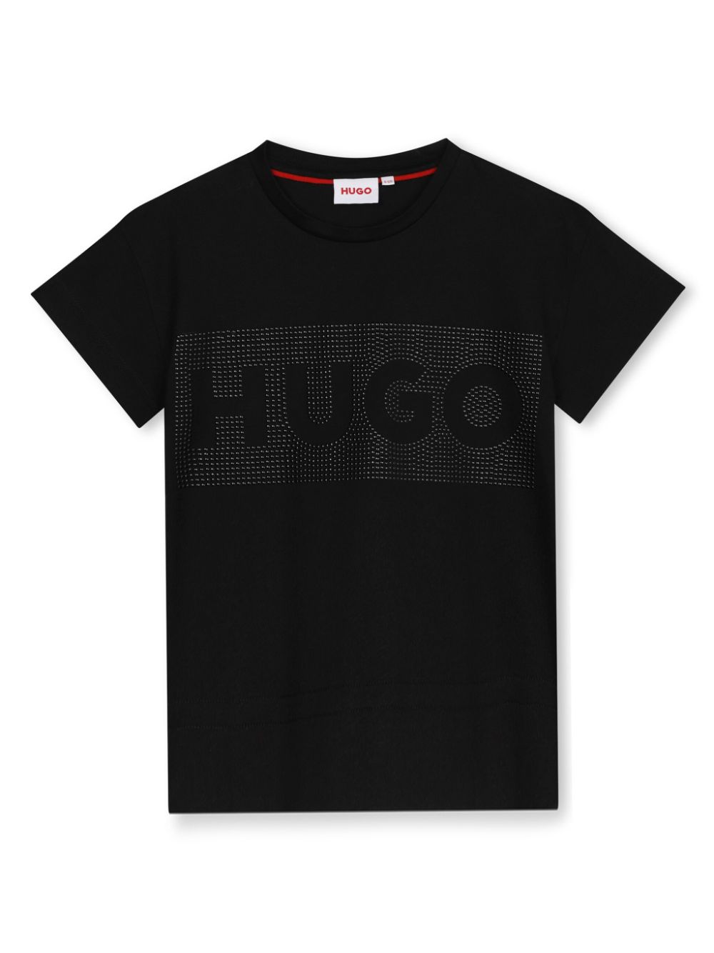 HUGO KIDS T-Shirt mit Logo-Verzierung - Schwarz von HUGO KIDS