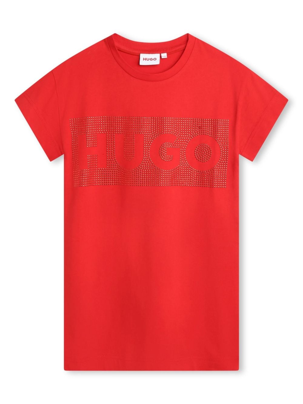 HUGO KIDS T-Shirt mit Nieten - Rot von HUGO KIDS