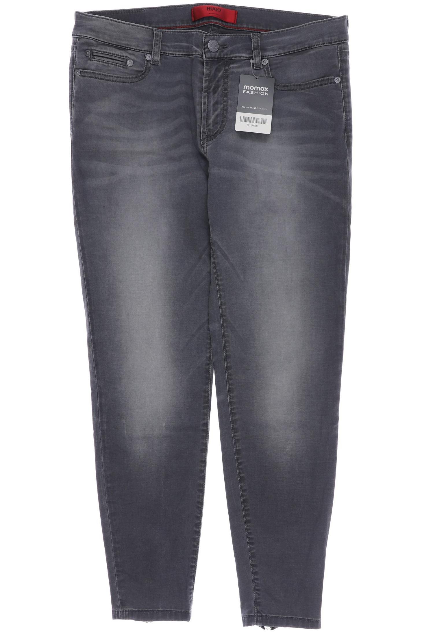 HUGO by Hugo Boss Damen Jeans, grau von HUGO by Hugo Boss