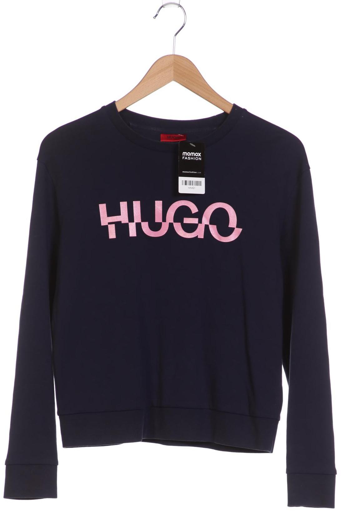 HUGO by Hugo Boss Damen Langarmshirt, marineblau von HUGO by Hugo Boss