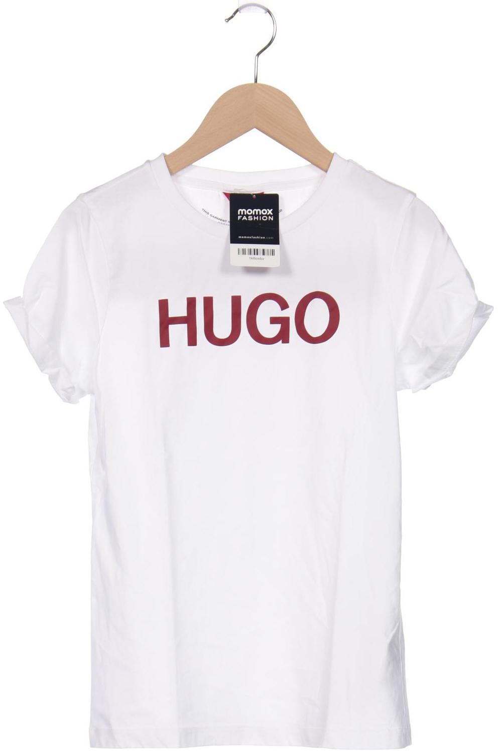 HUGO by Hugo Boss Damen T-Shirt, weiß von HUGO by Hugo Boss