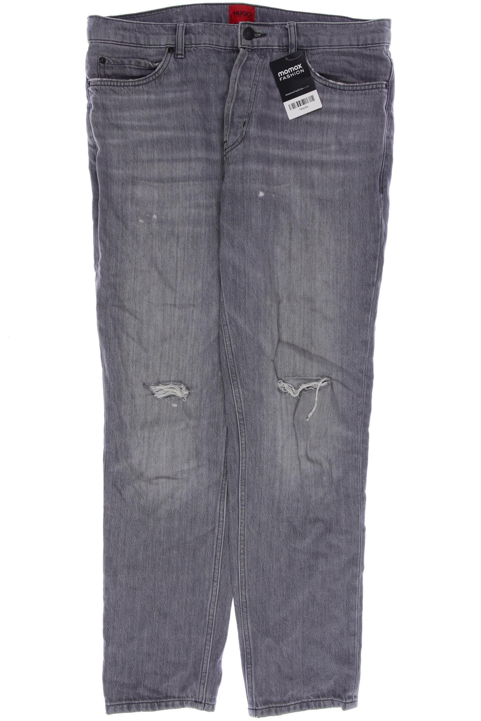 HUGO by Hugo Boss Herren Jeans, grau von HUGO by Hugo Boss