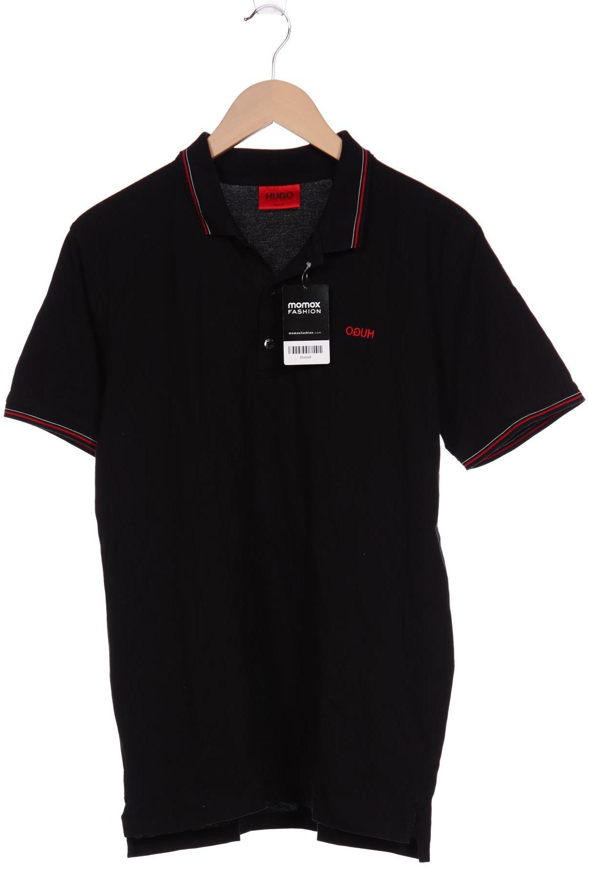 Hugo by Hugo Boss Herren Poloshirt, schwarz, Gr. 52 von HUGO by Hugo Boss