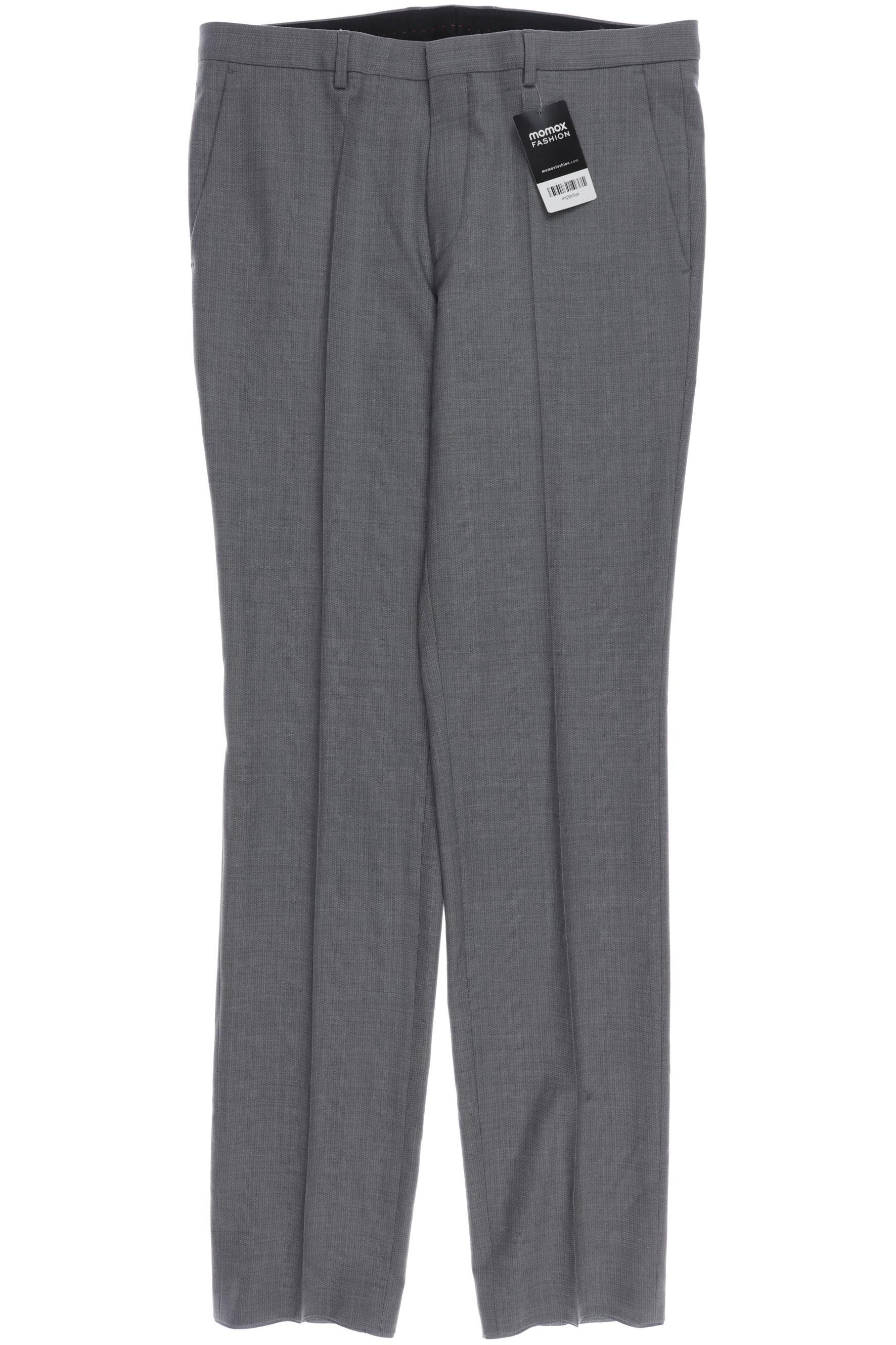 HUGO by Hugo Boss Herren Stoffhose, grau von HUGO by Hugo Boss