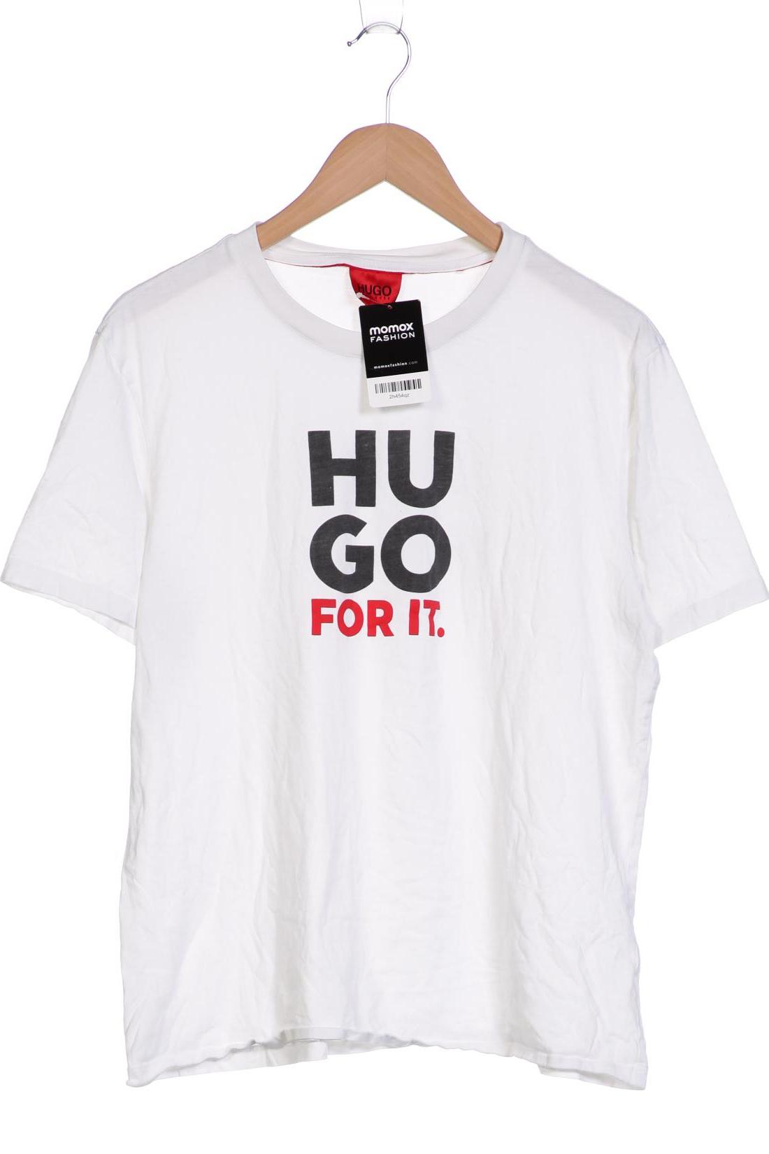 HUGO by Hugo Boss Herren T-Shirt, weiß von HUGO by Hugo Boss