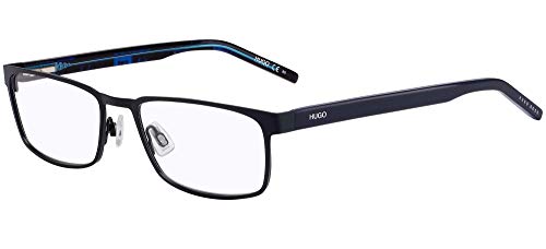 BOSS Hugo Unisex Hg 1075 Sunglasses, FLL/18 Matte Blue, 56 von HUGO