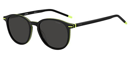 BOSS Hugo Unisex Hg 1169/s Sunglasses, 7ZJ/IR Black Green, 51 von HUGO