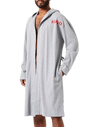 HUGO DRESSING GOWN Herren,Medium Grey35,L von HUGO