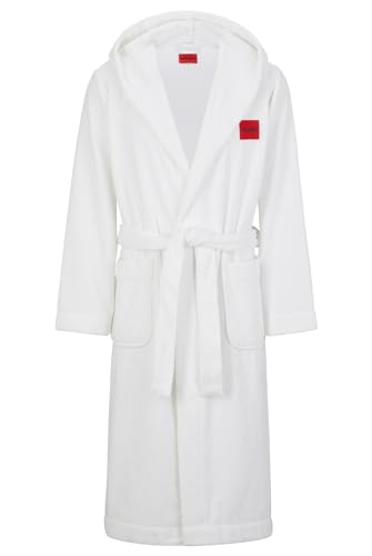 BOSS MEN Terry Gown Hooded White100, XXL von HUGO