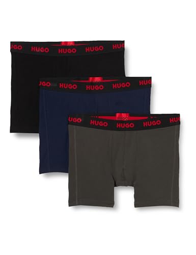 BOSS Men BOXERBR Triplet Pack Navy413, L von HUGO