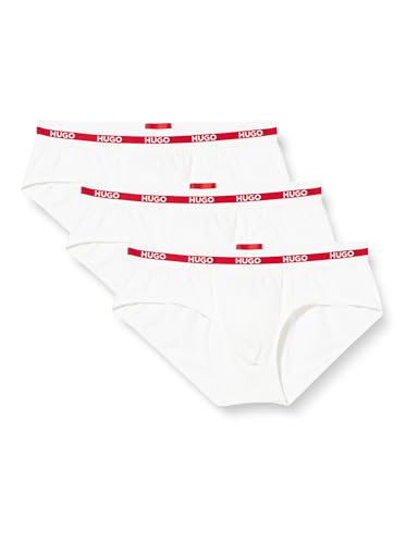 BOSS Men HIPBR Triplet Planet Open White120, XXL von HUGO