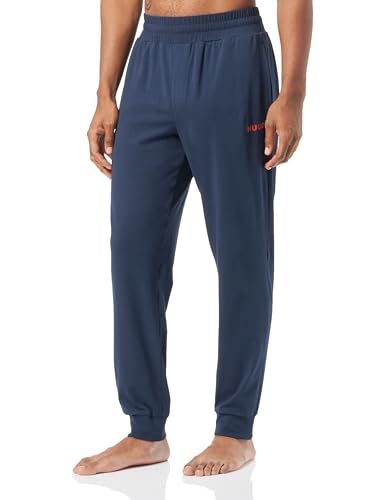 HUGO Herren Linked Pants Cw Loungewear Pant, Dark Blue405, M von HUGO