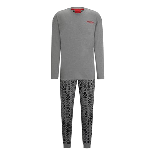 BOSS Men Monogram Long Set Open Grey60, L von HUGO