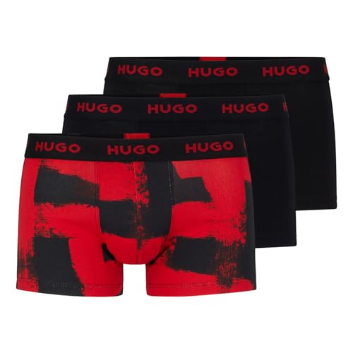 BOSS Men Trunk Triplet Design Bright Red623, S von HUGO