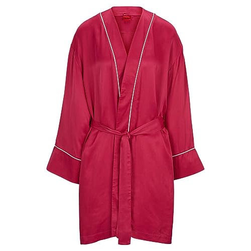 HUGO DRESSING GOWN Damen,Medium Pink663,M von HUGO