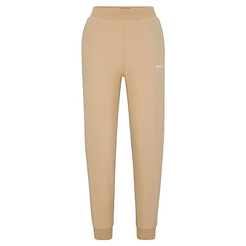 BOSS Women Shuffle_Pants Medium Beige265, XL von HUGO