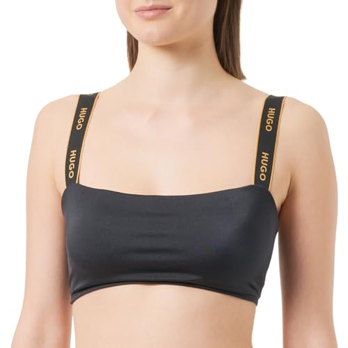 BOSS Women Sparkling Bandeau Black1, L von HUGO