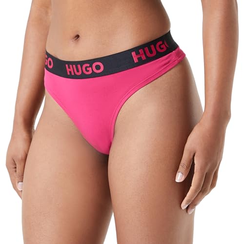 BOSS Women Thong Sporty Logo Medium Pink663, S von HUGO