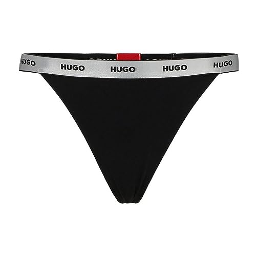 BOSS Women Triplet Thong Gift Black1, S von HUGO