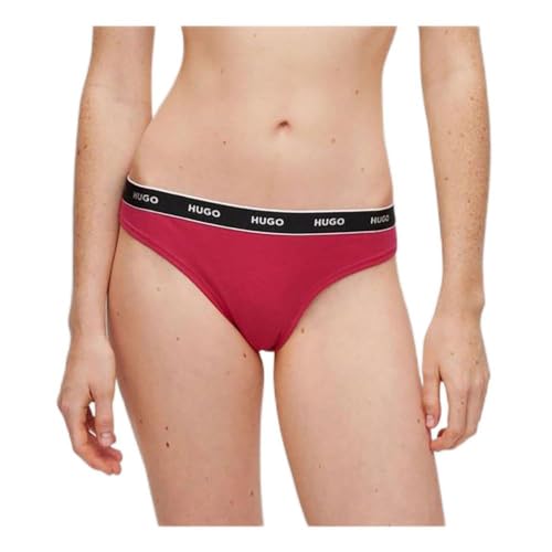 BOSS Women Triplet Thong Stripe Open Miscellaneous981, XS von HUGO