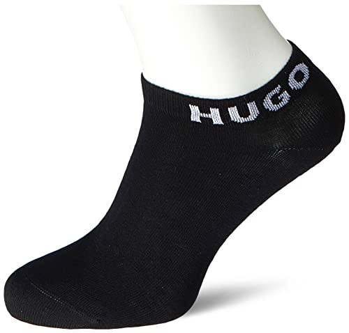 HUGO Damen 3p Uni Cc W Sneakersocken, Black1, 39-42 EU von HUGO
